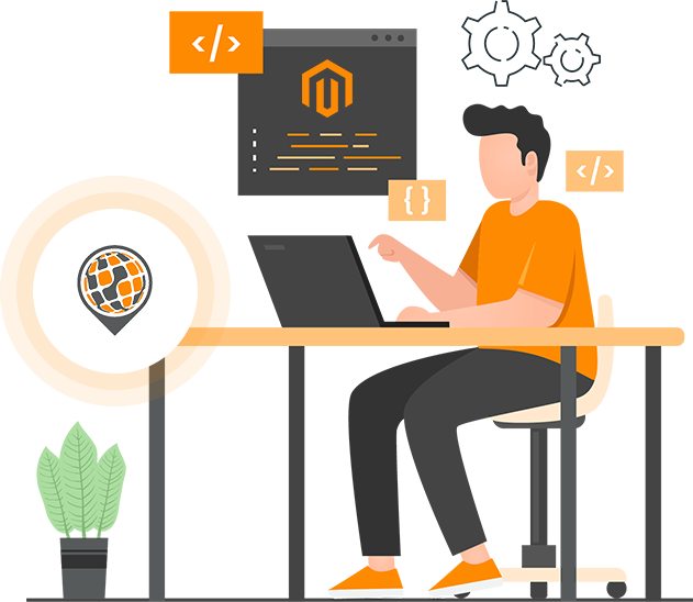 Magento
							website development company