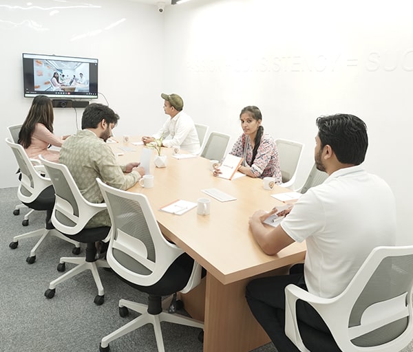 WebGarh Solutions meeting room