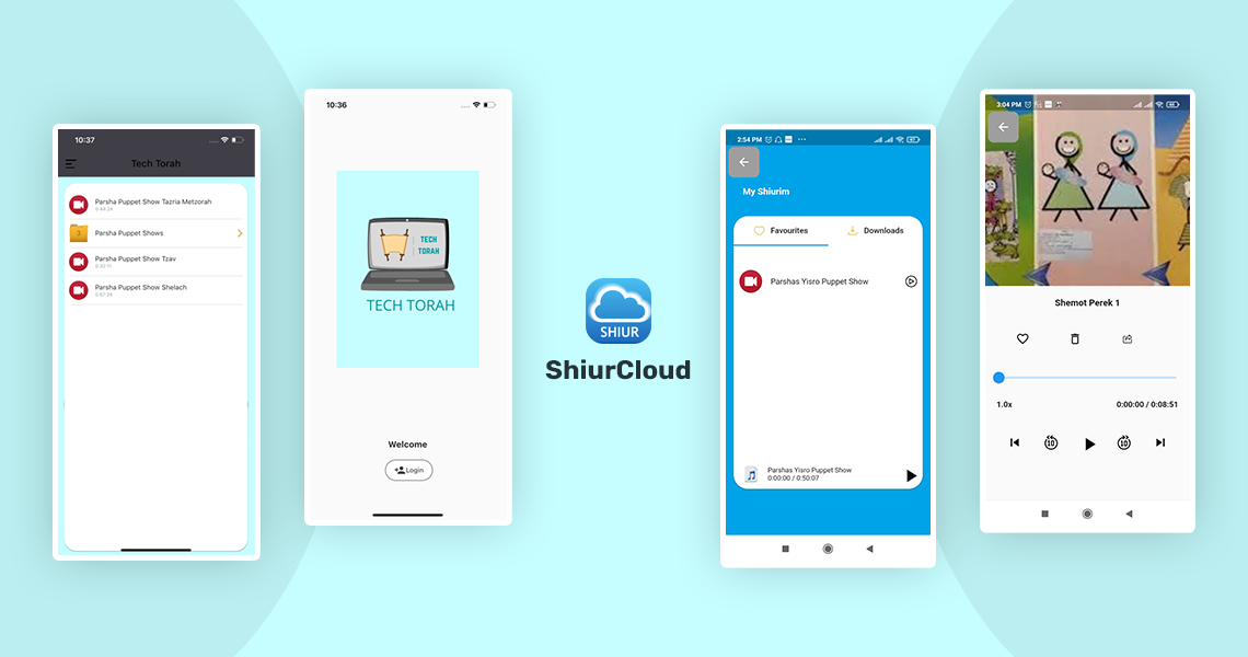 ShiurCloud - Our Work