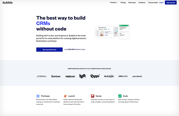 bubble app development