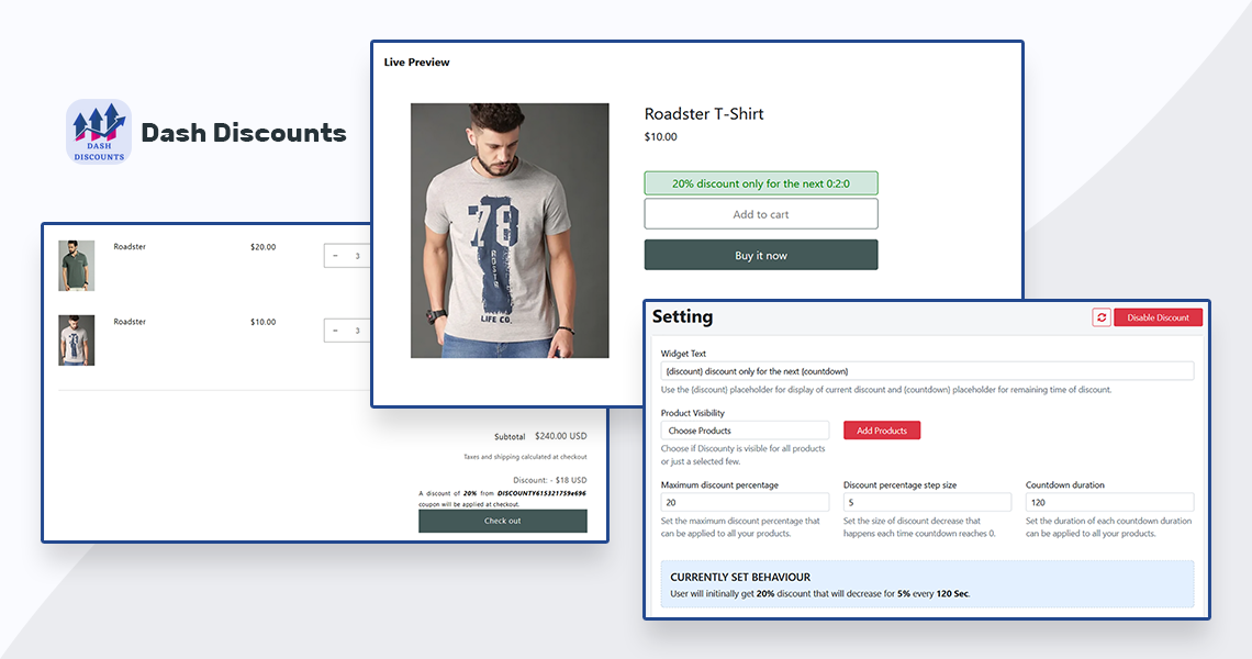 Dash Discount - Our Work